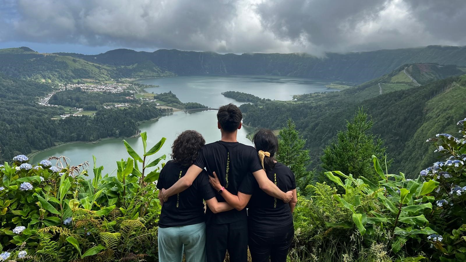 Acantilado en las Islas Azores