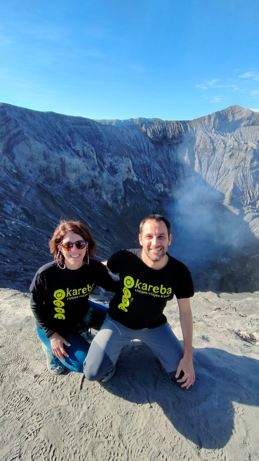 Cráteres que recuerdan la fuerza de la tierra.