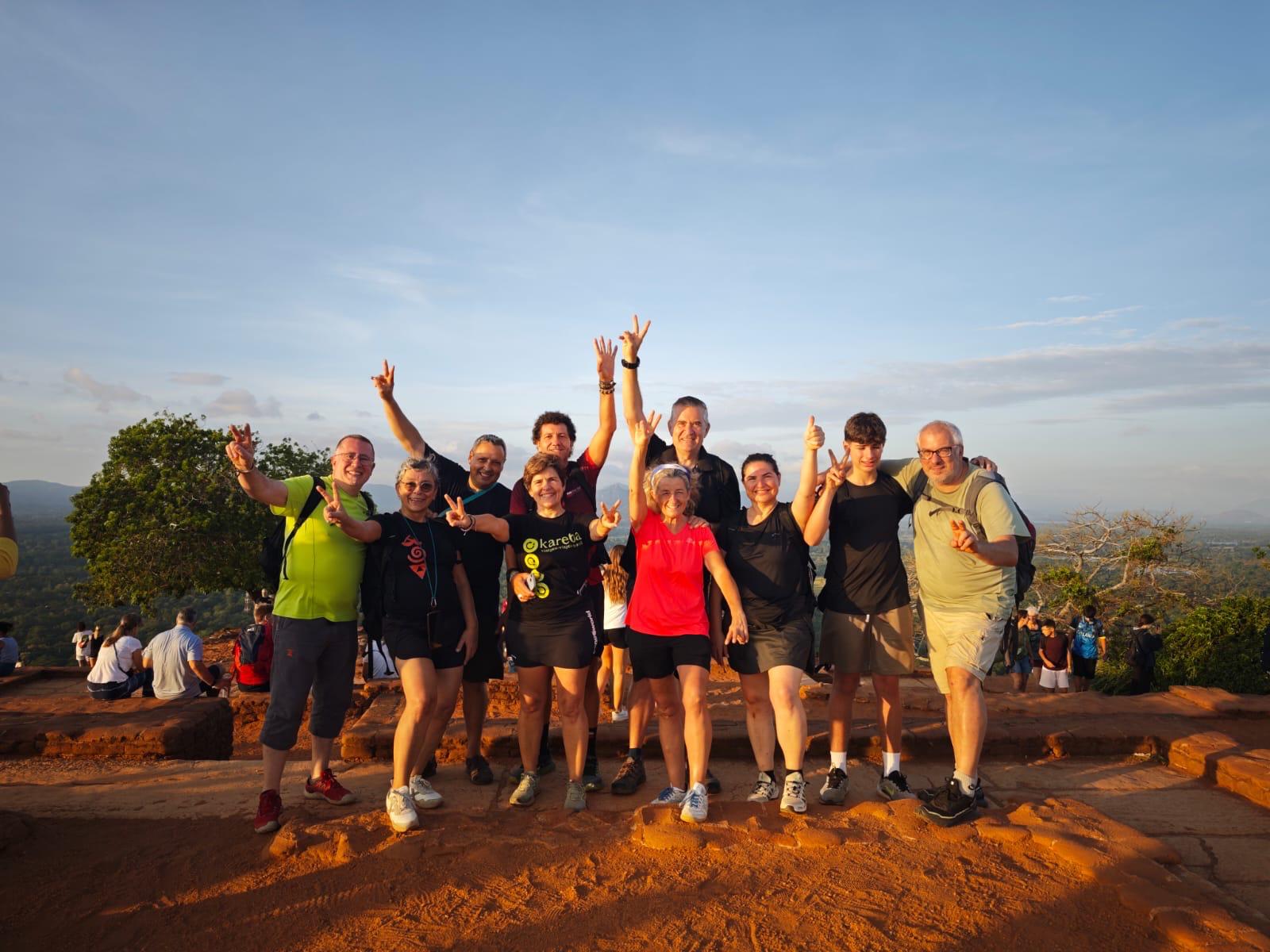 amanecer en sigiriya