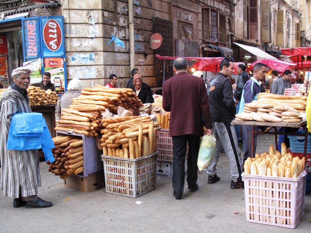 mercado tradicional en argelia